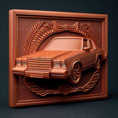 3D модель Cadillac Seville (STL)